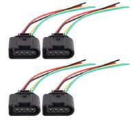 Compatible Avec A5 Pour Quattro 2013 Pour Q5 2009-2013 Pour A3 2006-2008 Connecteurs De Bobine D'allumage Réparation Prise De Câblage De Faisceau 8K0973724 Fiche Faisceau