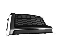 Compatible avec A5 pour Sport 2017 2018 2019 Pare-chocs avant Cadre de feu de brouillard Grille latérale 8W6807682F Couverture de feu de brouillard
