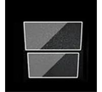 Compatible Avec A6 A7 2019 2020 Film De Protection D'écran En Verre Trempé Pour Navigation GPS De Voiture, Accessoires Rénovation Intérieure Automobile Film écran GPS voiture(Up and down)