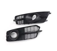 Compatible Avec A6 C7 Pour S-Line 2015-2018 4G0807681AG Pare-chocs Avant Antibrouillard Feux Calandre Masque Couverture Grilles Course Garniture 4G0807682AG Couverture Antibrouillard