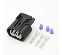 Compatible Avec Accord Pour Civic Pour CR-V 6189-0887 HX 040 Adaptateur De Prise Étanche À 3 Broches Connecteur De Bobine D'allumage Bobine D'Allumage Câbles Fiche(Female set)