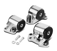 Compatible Avec Acura Pour Integra GS LS GS-R 1996 1997 1998 1999 2000 2001 Kit De Remplacement De Support Moteur À 2 Trous Kit fixation moteur(Silver)