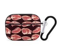 Compatible avec Airpods Pro 2ème génération - Jolie coque compatible avec Airpods Pro, coque à imprimé steak B compatible avec les coques Airpods Pro 2