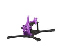 Compatible avec AlfaRC, kit de châssis 3 Pouces for Drone Foxeer Predator Caddx ELRS 5.8G VTX 1306 1404 1506 1507 et Moteurs F405 F722 F411(Purple)