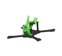 Compatible avec AlfaRC, kit de châssis 3 Pouces for Drone Foxeer Predator Caddx ELRS 5.8G VTX 1306 1404 1506 1507 et Moteurs F405 F722 F411(Green)