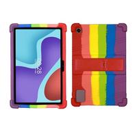 Compatible avec Alldocube iPlay 50 10,4 Pouces la Tablette, étui en Silicone Souple, Support réglable, Housse de Protection intégrale(Rainbow Color)