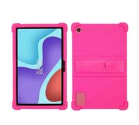 Compatible avec Alldocube iPlay 50 10,4 Pouces la Tablette, étui en Silicone Souple, Support réglable, Housse de Protection intégrale(Hot Pink)