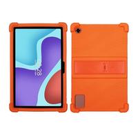 Compatible avec Alldocube iPlay 50 10,4 Pouces la Tablette, étui en Silicone Souple, Support réglable, Housse de Protection intégrale(Orange)
