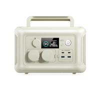 Compatible Avec ALLPOWERS, Kit De Panneaux Solaires 100 W 140 W 200 W, Chargeur Solaire Portable Avec Centrale Électrique Portable, Générateur De Batterie LiFePO4 600 W, Onduleur(R600 Only,UK)
