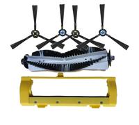 Compatible Avec AMIBOT, Animal Premium H2O Connect X782 Couvercle Brosse Principale, Brosse Latérale Filtre Chiffon Nettoyage, Embout Brosse Rotative, Pièces Rechange Aspirateur Robot(Set9)