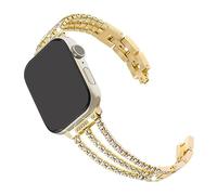 Compatible avec Apple Watch 38mm Glitter Bracelet Series 1/2/3, Rhinestone Montre Bracelet de Remplacement Wrist Band Métal Fermoir Compatible avec iWatch 38mm 40mm 41mm Series SE/1/2/3/4/5/6/7/8/9