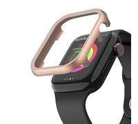 Compatible avec Apple Watch Série 6 Coque Paillette 40mm en Acier Inoxydable, Ultra Mince Bumper Housse de Protection Alliage d'aluminium Coque de Montre Compatible avec iWatch 40mm Series SE/4/5/6