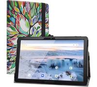 Compatible Avec Archos T101 Coque,Slim Pu Cuir Etui Et Pliable Stand Folio Housse Coque Couverture Pour 10.1"" Archos T101 4g Tablet(Non Compatible Avec Archos 101 Oxygen 4g),Love Tree