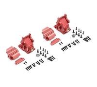 Compatible avec Arrma 1/8 pour Kraton pour Outcast pour Notorious pour Typhon 1/7 Ensemble De 2 Boîtiers De Boîte De Vitesses Avant Et Arrière en Métal pour Voiture RC RC Pièces