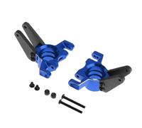 Compatible avec Arrma 1/8 pour Mojave 4S pour Kraton 1/10 RC, Pièces De Mise À Niveau De Voiture, Accessoires, Supports D'essieu De Moyeu Arrière en Métal détachées RC(Blue)