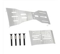 Compatible avec Arrma Fury Mega 1/10 Pièces Et Accessoires De Mise À Niveau pour Voiture Télécommandée Kit De Plaque De Protection De Base en Acier Inoxydable Pièces Voiture RC