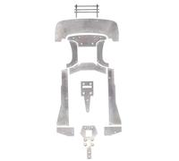 Compatible avec ARRMA pour Felony pour Infraction pour Limitless 1/7 RC Pièces Voiture Métal Châssis Armure Protection Plaque Protection Pare-Chocs Avant Pièces Mise RC