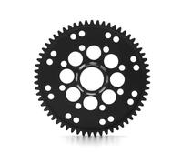 Compatible avec ARRMA pour Gorgon 1/10 RC Monster Truck, Pièces De Mise À Niveau, Accessoires, Engrenage Droit en Acier Et Métal 32P 61T, Engrenage Principal ARA311100 Pièces Mise RC