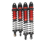 Compatible avec Arrma pour Granite pour Senton Big pour Rock pour Vorteks 1/10 Pièces De Voiture Télécommandée 4 Amortisseurs Avant Arrière en Métal D'Amortisseur Rc