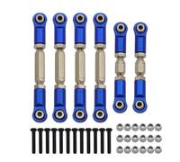 Compatible avec Arrma pour Granite pour SENTON pour VORTEKS pour Typhon Pièces De Mise À Niveau De Voiture RC 1/10 Ensemble De Biellettes De Direction en Métal Bielle RC Voitures