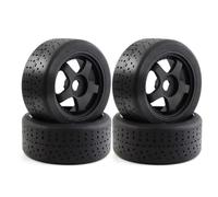 Compatible avec Arrma pour Infraction pour Felony pour Limitless 1/7 Pièces De Mise À Niveau Voitures Télécommandées Pneu 5 Rayons 100X42 Mm 42/100 Jante Hexagonale 17 Mm Voiture RC Pneus