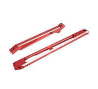 Compatible avec Arrma pour Kraton 6S 1/8 Pièces De Mise À Niveau De Voiture RC 1 Ensemble De Supports De Direction Avant Et Arrière en Métal pour Support De Châssis RC Pièces