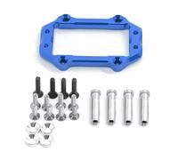 Compatible avec ARRMA pour KRATON pour Outcast pour SENTON pour Talion pour Typhon 6S pour BLX RC Pièces De Voiture Support Servo De Direction en Métal détachées RC(Blue)