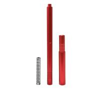 Compatible avec Arrma pour Kraton pour Typhon pour Vendetta 1/10 1/8 RC Pièces De Mise À Niveau De Voiture Accessoires Arbre D'entraînement Central en Métal détachées RC(Red)