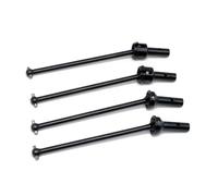 Compatible avec ARRMA pour Mojave 6S V2 4WD pour BLX 1/7 Pièces De Mise À Niveau pour Camions Télécommandés 2 Arbres De Transmission CVD Avant Et Arrière en Métal Arbre d'entraînement RC