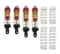 Compatible avec Arrma pour SENTON pour Granite pour Typhon pour Big pour Rock 1/10 RC Pièces De Voiture 4 Pièces Amortisseur D'amortisseur Avant Arrière en Métal RC Voiture Amortisseurs