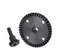 Compatible avec ARRMA pour Typhon 1/8 RC, Pièce De Mise À Niveau De Voiture, Télécommande, Accessoires De Voiture, Remplacement Hop-ups, Engrenage en Acier Noir Pièces Mise RC