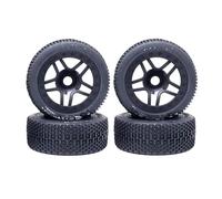 Compatible avec ARRMA pour Typhon pour Redcat pour Team pour Losi pour Kyosho pour VRX 1/8 RC 111mm Hors Route pour Pneus pour Buggy Roue 17mm Hex Voiture RC Pneus Jante