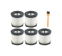 Compatible avec aspirateur sans fil à main JIMMY JV51 JV53 JV71 JV83 CJ53 C53T CP31 Conga Rockstar 300 500 700 1200 Filtre HEPA ultime (couleur : 5 pièces)
