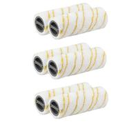 Compatible Avec Aspirateurs Karcher FC5, FC7, FC3 FC3D Brosse De Rouleau De Remplacement For Aspirateurs Électriques Eau Poussière.(6pcs)