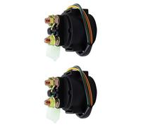 Compatible Avec ATC200 Pour ATC200E Pour ATC200ES Pour ATC200M Pour Big Pour Red 1982 1983 1984 1985 Commutateur De Relais De Solénoïde De Démarreur Démarreur Relais moto(2pcs)