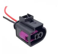 Compatible avec Audi A4 et A6, connecteur de câble électrique de Bobine d'allumage Automobile 4D0971992, fiche Femelle de Faisceau de câbles (3 Broches)