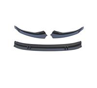 Compatible avec Audi S3/A3 S-Line 8Y 2021-2024, diffuseur de lèvre de pare-chocs avant, Kit de carrosserie de pelle avant, accessoire(MATT BLACK)