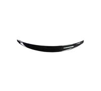 Compatible avec Audi S4 B8 B8.5 Berline 4 portes 2009-2016 Aileron arrière en fibre de carbone, becquet de toit et coffre arrière décoré(Bright black)