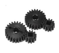 Compatible avec Axial F9 pour SCX10 III AR45P 1/10 Pièces De Mise À Niveau pour Voiture À Chenilles RC 1 Jeu De Pignons De Portail Overdrive pour Capra 21T/14T 23T/12T Pièces Voiture RC