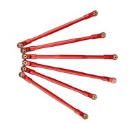 Compatible avec AXIAL pour RBX10 pour Ryft 1/10 RC Pièces De Mise À Niveau sur Chenilles Accessoires 6 Pièces Jeu De Tiges De Traction De Liaison en Métal Bielle RC Voitures