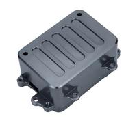 Compatible avec Axial pour SCX10 1/10 RC Chenille Voiture Mise À Niveau Pièces Accessoires Cadre Métallique pour Châssis Kit Métal Équipement Boîte Récepteur Boîte Pièces Mise RC