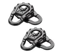Compatible avec Axial pour SCX10 1/10 RC Crawler pour Voiture d'escalade Treuil Pièces De Voiture Tout-Terrain 2 Pièces Câble De Remorquage Treuil Snatch Block Pièces Mise RC