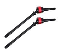 Compatible avec Axial pour SCX10 1/10 RC Voiture Pièces Upgrade 2 Cardans CVD en Acier Dur pour Essieu Avant Et Arrière Améliorations