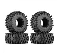 Compatible avec Axial pour SCX10 90046 AXI03007 TRX4 RBX10M, Pneus De Roue 1.9 en Caoutchouc 118x45MM pour Voiture sur Chenilles RC 1:10, Pièces De Mise À Niveau RC Voiture Pneus