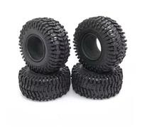 Compatible avec Axial pour SCX10 90046 pour RR10 pour Wraith pour Traxxas pour TRX4 1/10 RC Crawler Car 4PCS 125MM 2.2Inch Pneus en Caoutchouc Pièces détachées RC