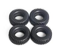Compatible avec Axial pour SCX10 90046 pour TRX4 pour Tamiya CC01 4 Pneus en Caoutchouc 1,9 Pouce 100 X 36 Mm pour Voitures RC 1/10 pour Rock Crawler Pneu Caoutchouc RC