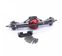 Compatible avec Axial pour SCX10 D90 Accessoires De Mise À Niveau pour Voiture sur Chenilles RC 1/10, Essieu Avant Et Arrière en Métal RC Essieu Avant Arrière