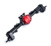 Compatible avec Axial pour SCX10 II 90046 90047 1/10 RC Crawler Truck Car Upgrade Parts Alliage D'aluminium Portail Avant Arrière Essieu Complet Essieu Avant Arrière RC