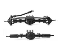 Compatible avec Axial pour SCX10 II 90046 90047 Pièces Et Accessoires De Mise À Niveau pour Voiture À Chenilles RC 1/10 : 2 Essieux Différentiels Avant Et Arrière RC Essieu Avant Arrière