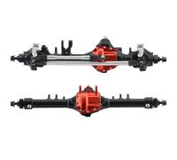 Compatible avec Axial pour SCX10 II VS4-10 pour Rock Trucks 1/10 RC Crawler Parts Ensemble D'essieux Droits Décalés en Aluminium Usiné RC Pièces avec